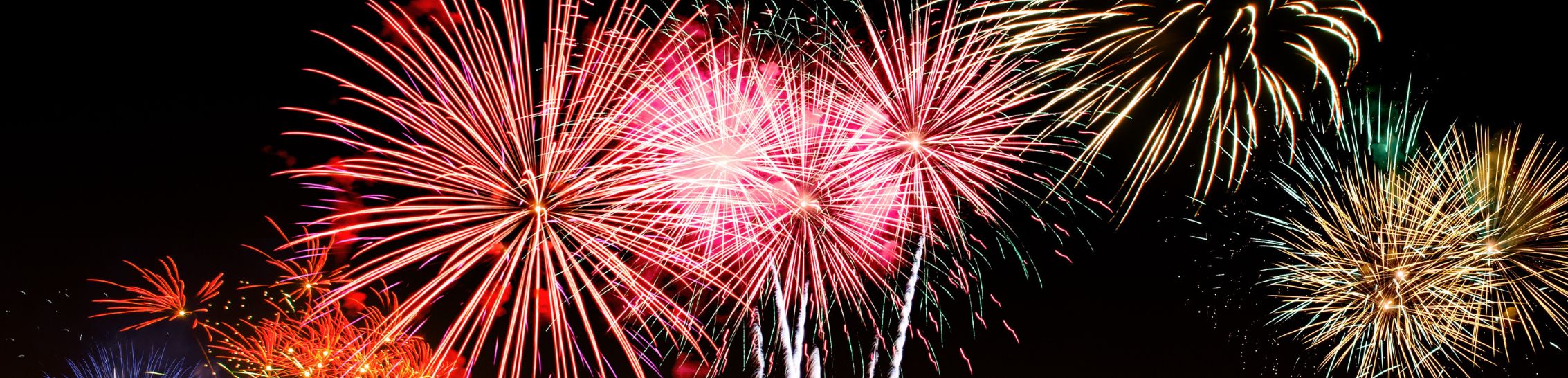 Nouvelle année nouvelle résolutions - Une vue magnifique d'un feu d'artifice éclatant dans le ciel pour célébrer la nouvelle année et marquer le début de nouvelles résolutions. Les explosions colorées illuminent le ciel nocturne, créant un spectacle féerique et spectaculaire. Cet événement joyeux rassemble la communauté dans un esprit de célébration et de renouveau, inspirant à chacun de faire de nouveaux projets et de prendre de nouvelles résolutions pour l'année à venir.